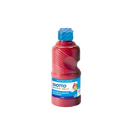 FILA Colori a Tempera GIOTTO Acrilici 250 mL Rosso 5340