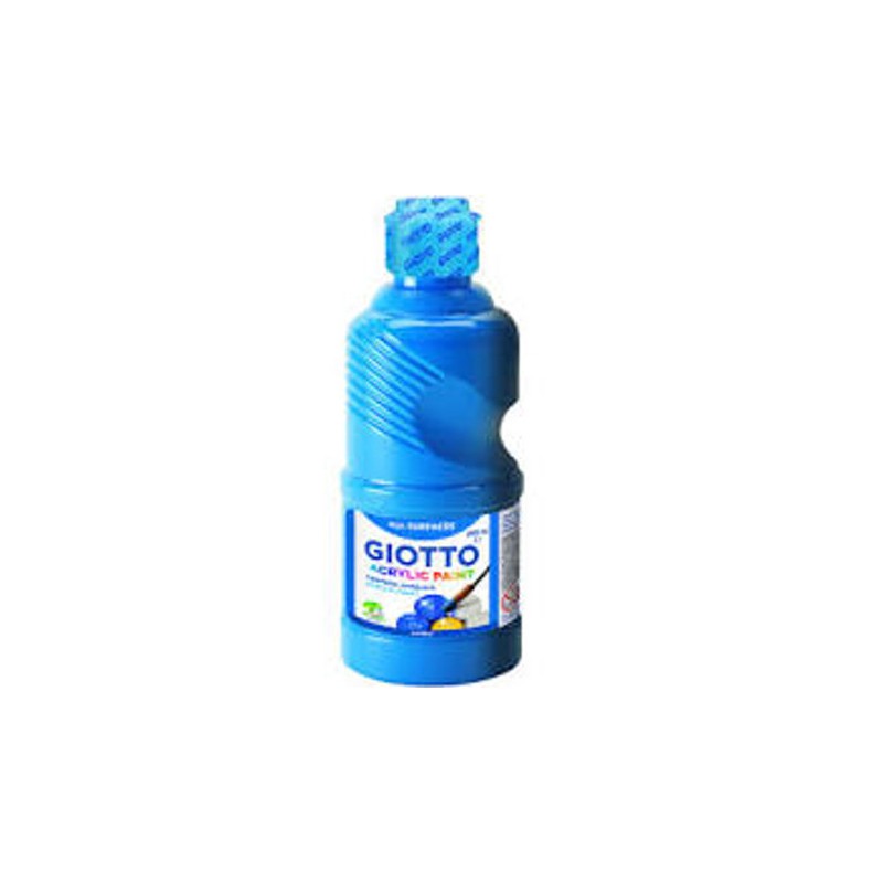 FILA Colori a Tempera GIOTTO Acrilici 250 mL Ciano 5340