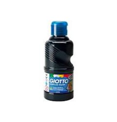 1 - FILA Colori a Tempera GIOTTO Acrilici 250 mL Nero 5340