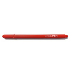 1 - FILA Tratto Pen Metal Penna a Punta Sintetica Colore ROSSO 12 Pezzi 830702