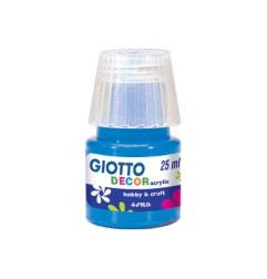 1 - FILA Colori a Tempera GIOTTO Decor Acrilici 25 mL Blu Cobalto 538116