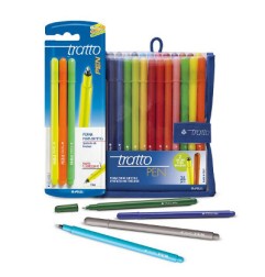 1 - FILA Tratto Pen Metal Penna a Punta Sintetica Colore MARRONE 830711