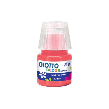 FILA Colori a Tempera GIOTTO Decor Acrilici 25 mL Vermiglio 538107