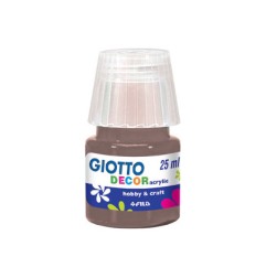 1 - FILA Colori a Tempera GIOTTO Decor Acrilici 25 mL Terra D'ombra 538123