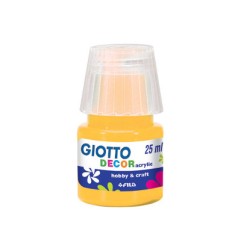 1 - FILA Colori a Tempera GIOTTO Decor Acrilici 25 mL Giallo Oro 538103