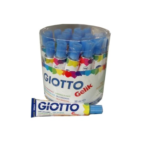 FILA GIOTTO 26 pz Colla Attaccatutto GELIK Trasparente 30 ml 5420