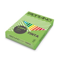 1 - FABRIANO  100 fogli Carta fotocopie Copytinta A4 200gr verde pisello 65821297