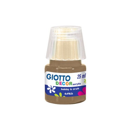 FILA Colori a Tempera GIOTTO Decor Acrilici 25 mL Oro 538149