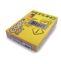 1 - FABRIANO  500 fg Carta fotocopie Copytinta A4 80gr giallo 60621297