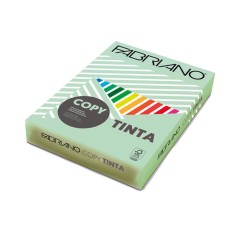 1 - FABRIANO  500 fg Carta fotocopie Copytinta A4 80gr verde chiaro 66121297