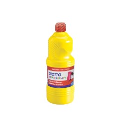 1 - FILA Tempera Pronta GIOTTO Flacone da 1 Litro Giallo Caldo 5334