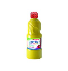 1 - FILA Tempera Pronta GIOTTO Flacone da 500 mL Giallo Scuro 5328