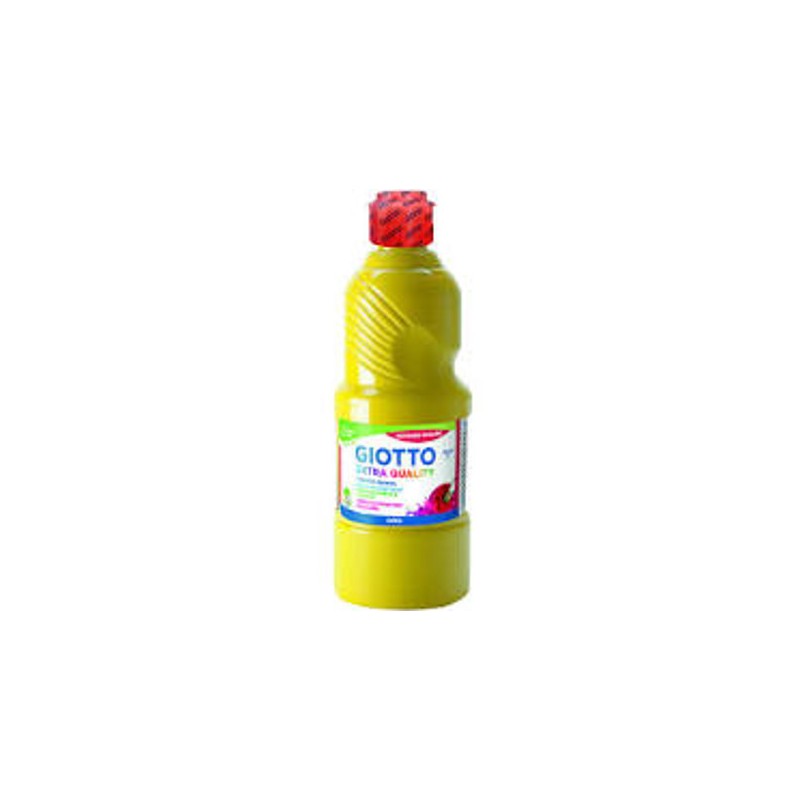 FILA Tempera Pronta GIOTTO Flacone da 500 mL Giallo Scuro 5328