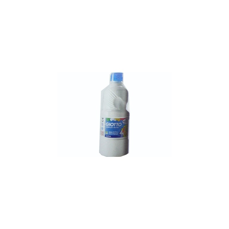 FILA Colori a Tempera GIOTTO Acrilici 500 mL Bianco 5337