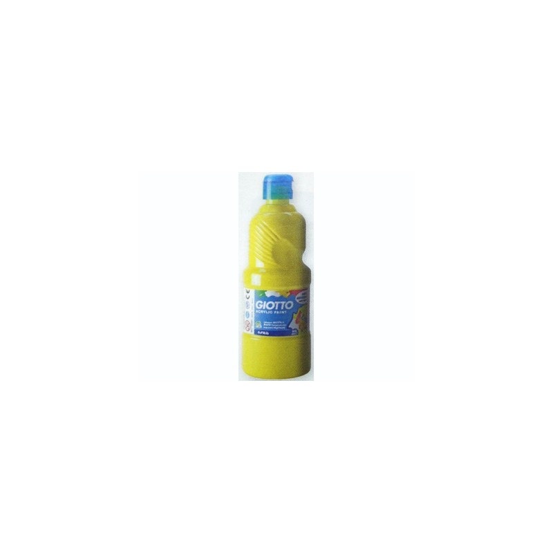 FILA Colori a Tempera GIOTTO Acrilici 500 mL Giallo 5337