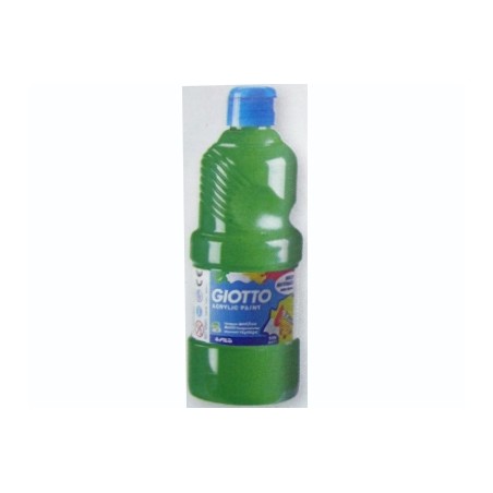 FILA Colori a Tempera GIOTTO Acrilici 500 mL Verde 5337