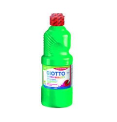 1 - FILA Tempera Pronta GIOTTO Flacone da 500 mL Verde Smeraldo 5328