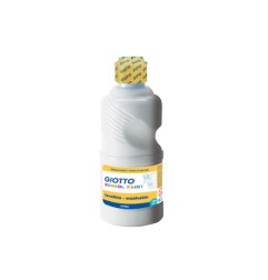 1 - FILA Tempera SCHOOL PAINT Pronta GIOTTO Flacone da 250 mL Bianco 5308