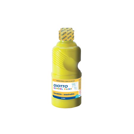 FILA Tempera SCHOOL PAINT Pronta GIOTTO Flacone da 250 mL Giallo Primario 5308