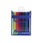 FILA Tratto Pen Metal Penna a Punta Sintetica 12 Pezzi Colori Assortiti 8077