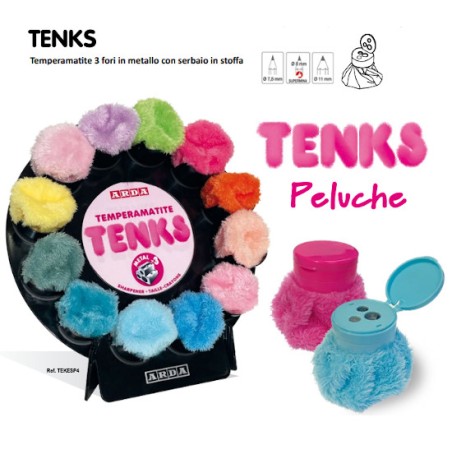 1 - TEMPERAMATITE ARDA TENKS PELUCHE 3 FORI 36pz TEKESP4