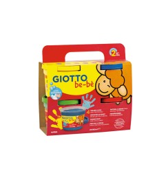 1 - FILA 4 pezzi Colori a dita Be-be' Giotto 150 ml 4672