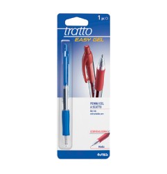 1 - Penna Biro Tratto Easy Gel Fila colore blu 035301