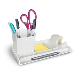 1 - Arda Set cancelleria Mydesk vuoto colore bianco