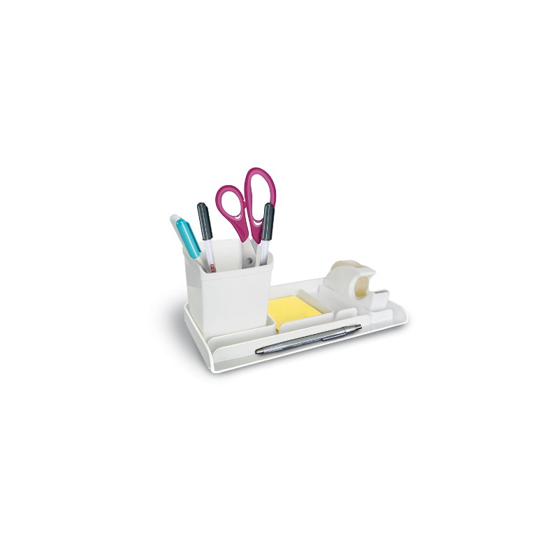 Arda Set cancelleria Mydesk vuoto colore bianco