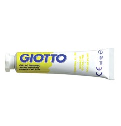 1 - FILA Colore a Tempera GIOTTO Tubetto 12 mL Giallo Primario 02 3520