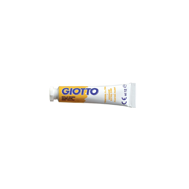 FILA Colore a Tempera GIOTTO Tubetto 12 mL Giallo Scuro 04 3520