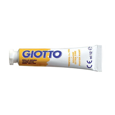 FILA Colore a Tempera GIOTTO Tubetto 12 mL Giallo Scuro 04 3520