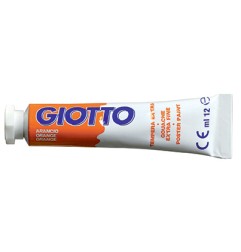 1 - FILA Colore a Tempera GIOTTO Tubetto 12 mL Arancio 05 3520