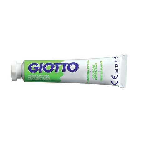 FILA Colore a Tempera GIOTTO Tubetto 12 mL Verde Cinabro 11 3520