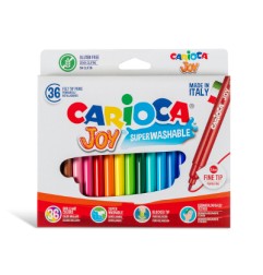 1 - 36 pz Pennarelli Carioca Joy colori assortiti 40616