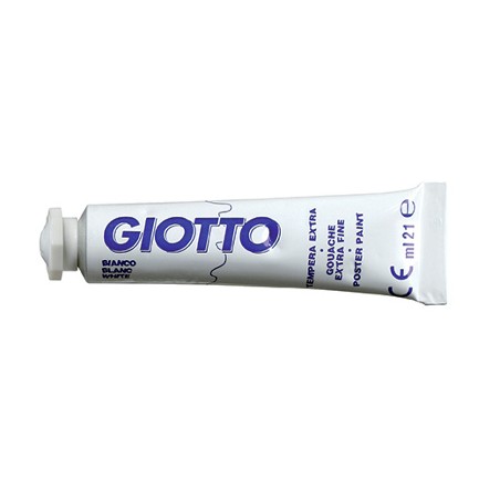 FILA Colore a Tempera GIOTTO Tubetto 21 mL Bianco 01 3550