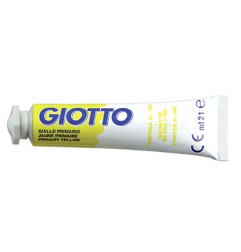 1 - FILA Colore a Tempera GIOTTO Tubetto 21 mL Giallo Primario 02 3550