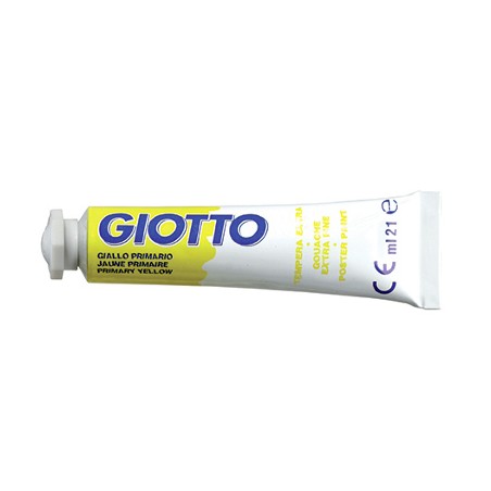 FILA Colore a Tempera GIOTTO Tubetto 21 mL Giallo Primario 02 3550