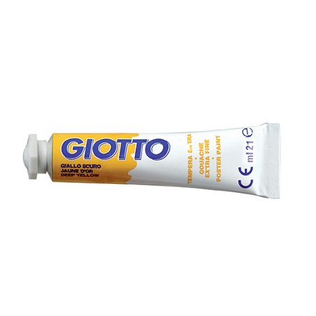 FILA Colore a Tempera GIOTTO Tubetto 21 mL Giallo Scuro 04 3550