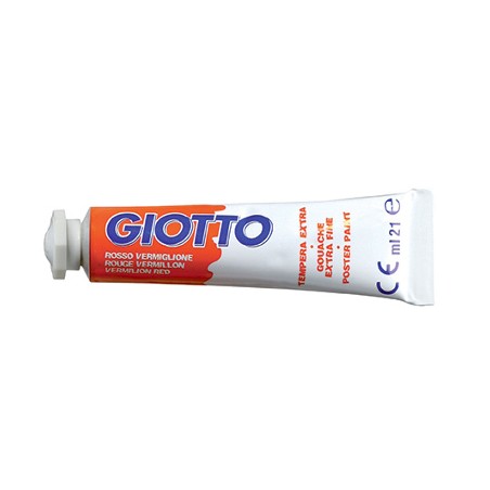 FILA Colore a Tempera GIOTTO Tubetto 21 mL Vermiglio 07 3550