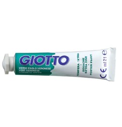 1 - FILA Colore a Tempera GIOTTO Tubetto 21 mL Verde Verona 13 3550