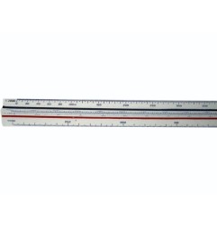 1 - FILA Scalimetro riga 3 cm in plastica scale 100 200 250 300 400 500