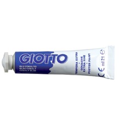 1 - FILA Colore a Tempera GIOTTO Tubetto 21 mL Blu Cobalto 16 3550