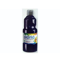 1 - FILA Tempera Pronta GIOTTO Flacone da 500 mL Nero 5328