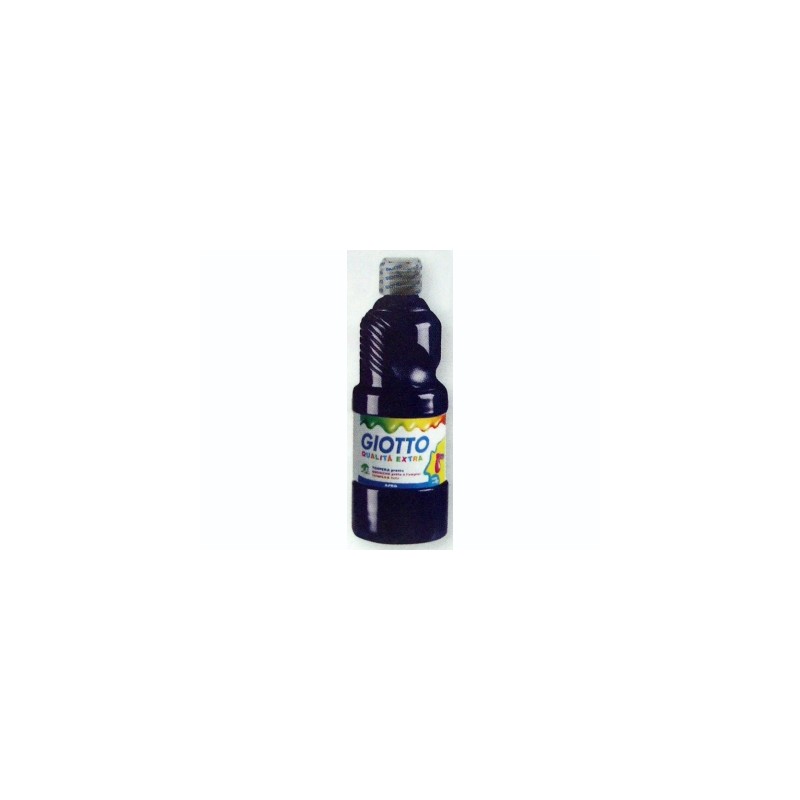 FILA Tempera Pronta GIOTTO Flacone da 500 mL Nero 5328