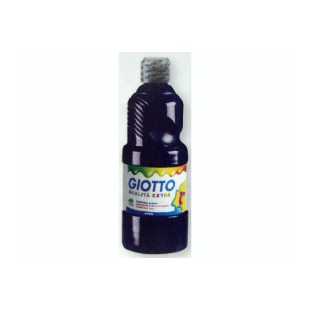 FILA Tempera Pronta GIOTTO Flacone da 500 mL Nero 5328