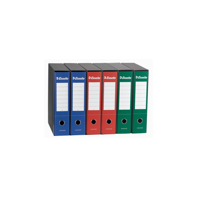 Esselte Registratore d'archivio con custodia protocollo d.8 verde G75 390775180