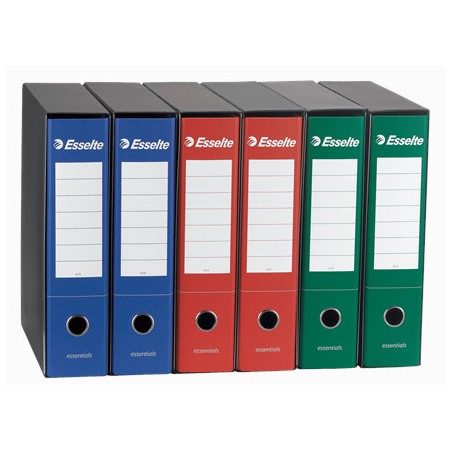 Esselte Registratore d'archivio con custodia protocollo d.8 verde G75 390775180