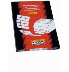 1 - Etichette laser adesive bianche Markin 52,5X37 C/543