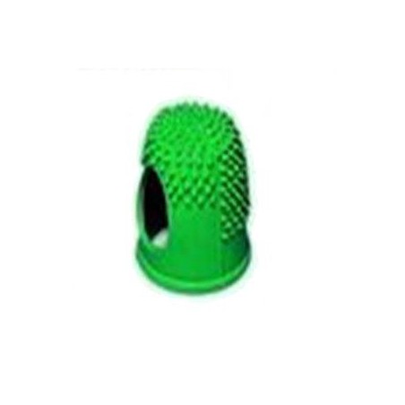 LEBEZ  Ditale in gomma Laufer n.2 MM15 colore verde 77211 - Pz.10